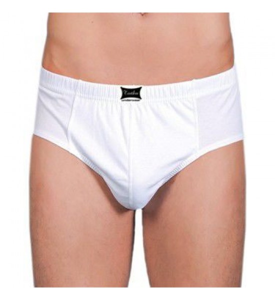 12 Li Slip Erkek Beyaz Kilot