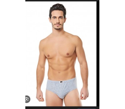 12' Li Tutku Slip Erkek Gri Külot