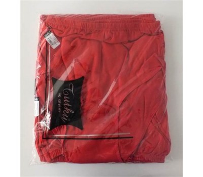 12' Li Tutku Likralı Bato Kırmızı Bayan Külot