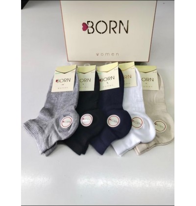 Born Kadın Bambu Patik 12 li 
