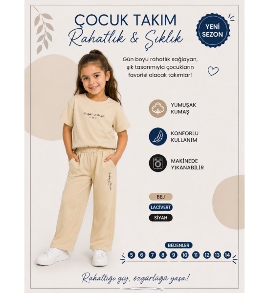 Çocuk Pijama Takımı